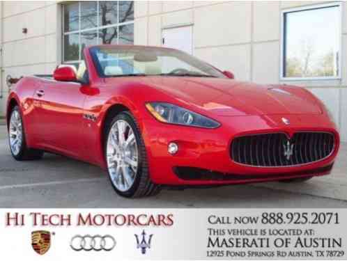 2010 Maserati GranTurismo Convertible 2dr Conv Granturi