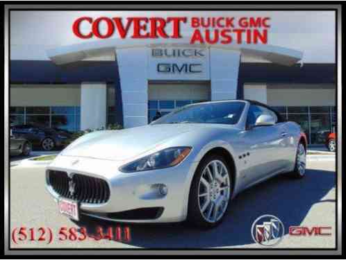 2010 Maserati GranTurismo Convertible