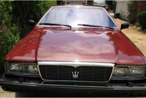 1982 Maserati Quattroporte