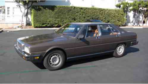 1980 Maserati Quattroporte