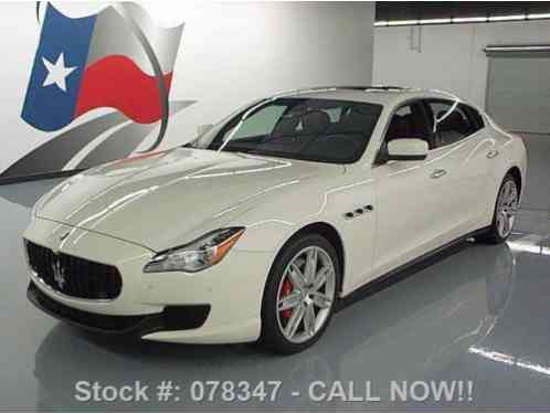 2014 Maserati Quattroporte SPORT GTS SUNROOF NAV