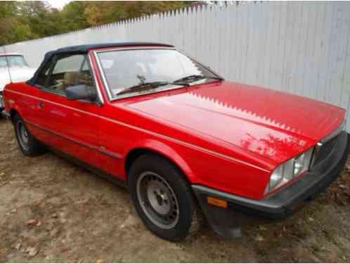 1986 Maserati Spyder