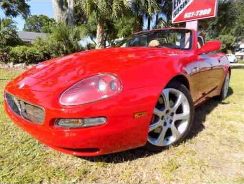 Maserati Spyder GT 63K Convertible (2004)