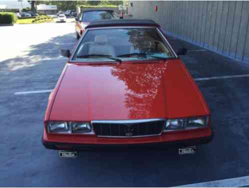 1987 Maserati Spyder