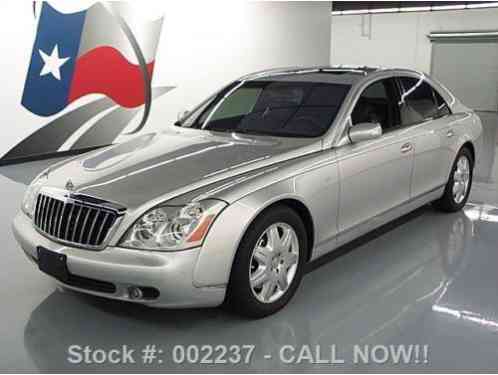 2008 Maybach 57 S TWIN-TURBO V12 SUNROOF NAV DVD