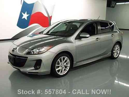 2012 Mazda Mazda3 S GRAND TOURING SUNROOF HTD LEATHER!!