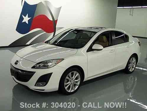 2010 Mazda Mazda3 S GRAND TOURING SUNROOF HTD LEATHER!!