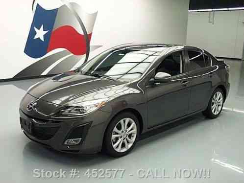 2011 Mazda Mazda3 S GRAND TOURING SUNROOF LEATHER NAV