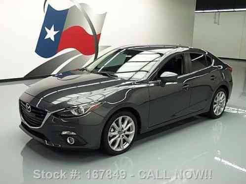 2014 Mazda Mazda3 S TOURING SEDAN HTD LEATHER NAV