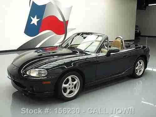 2000 Mazda MX-5 Miata 2000 CONVERTIBLE 5-SPD LEATHER 75K MI