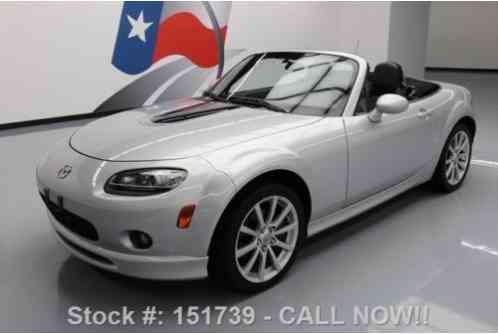 2008 Mazda MX-5 Miata GRAND TOURING CONVERTIBLE LEATHER