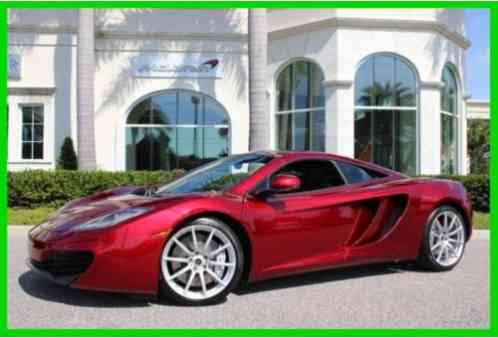 2012 McLaren MP4-12C Certified