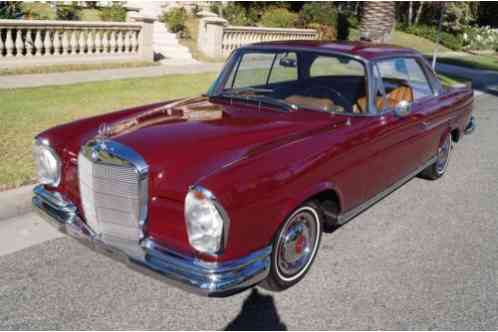 1964 Mercedes-Benz 200-Series 220SEB COUPE WITH RARE 4 SPD MANUAL TRANS
