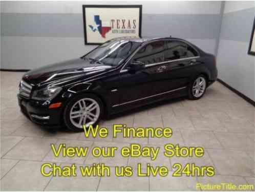 2012 Mercedes-Benz C-Class C250 Luxury Sedan Leather Sunroof