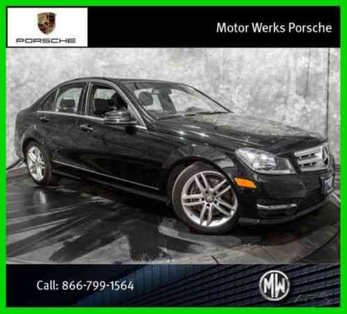 2013 Mercedes-Benz C-Class C300 4Matic Premium Pkg Multimedia Pkg Keyless Go