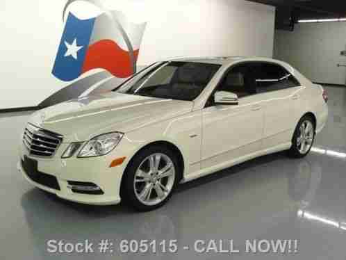 2012 Mercedes-Benz E-Class 2012 E350 SPORT P1 AWD SUNROOF NAV 32K MI