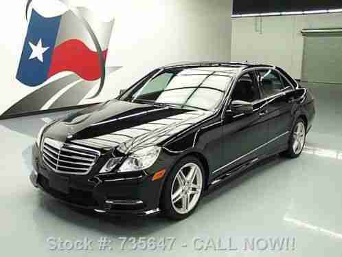 2013 Mercedes-Benz E-Class 2013 E350 SPORT P1 SUNROOF NAVIGATION 21K