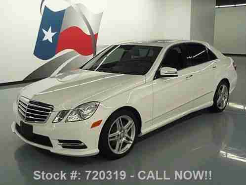 2013 Mercedes-Benz E-Class 2013 E350 SPORT P1 SUNROOF NAVIGATION 28K