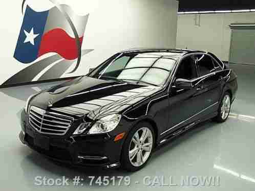 2013 Mercedes-Benz E-Class 2013 E350 SPORT PREM 2 SUNROOF NAV 25K MI