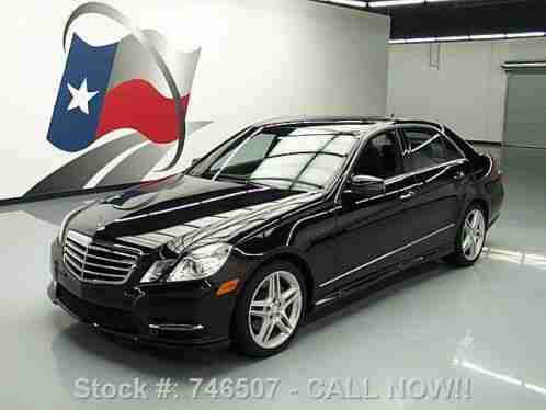 2013 Mercedes-Benz E-Class 2013 E350 SPORT PREM 2 SUNROOF NAV 35K MI