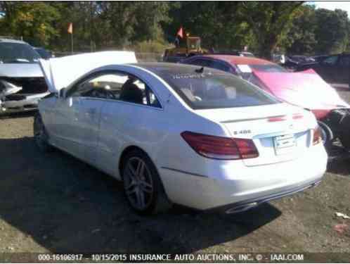 Mercedes-Benz E-Class 4matic coupe (2015)