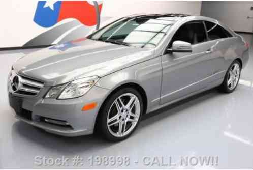 2013 Mercedes-Benz E-Class E350 COUPE P1 PANO SUNROOF NAV