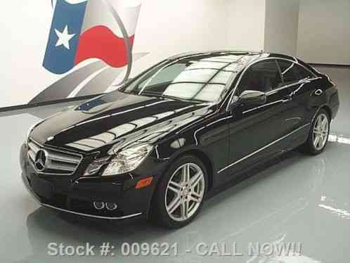 2010 Mercedes-Benz E-Class E350 COUPE P1 PANO SUNROOF NAV