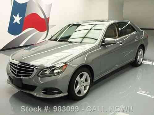 2014 Mercedes-Benz E-Class E350 LUX SEDAN P1 SUNROOF NAV