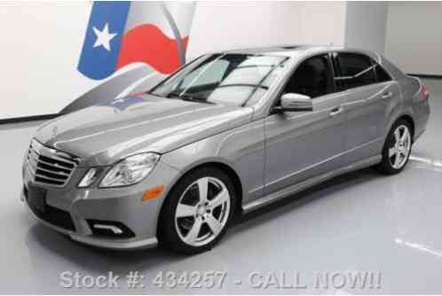 2011 Mercedes-Benz E-Class E350 SPORT AWD P1 SUNROOF NAV