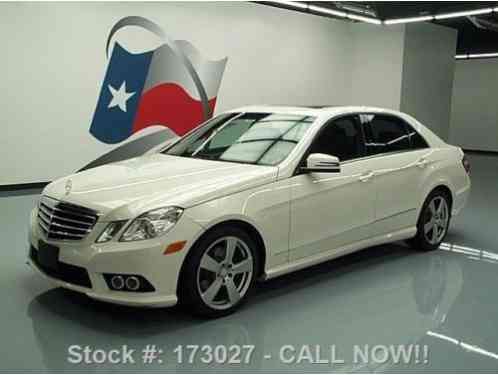 2010 Mercedes-Benz E-Class E350 SPORT P1 AWD SUNROOF NAV