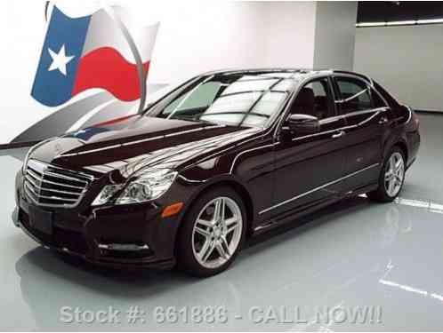 2013 Mercedes-Benz E-Class E350 SPORT P2 AWD PANO ROOF NAV