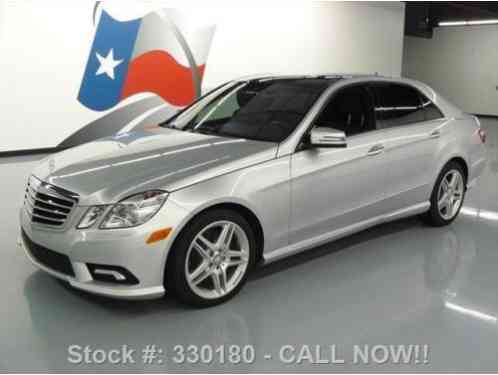 2011 Mercedes-Benz E-Class E350 SPORT PREMPANO ROOF NAV