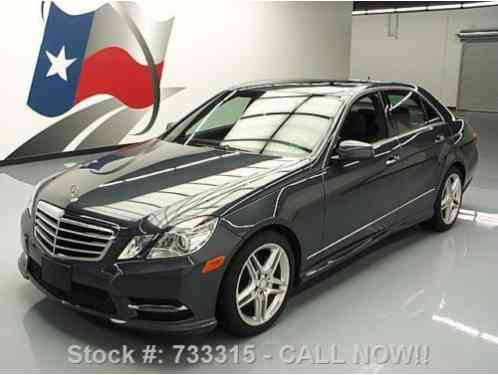 2013 Mercedes-Benz E-Class E350 SPORT SEDAN P1 SUNROOF NAV