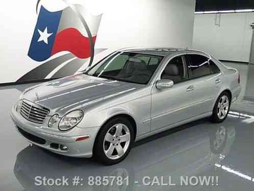 Mercedes-Benz E-Class E500 SUNROOF (2006)