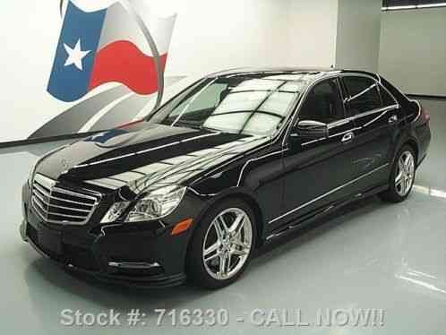 2013 Mercedes-Benz E-Class E550ATIC AWD P2 PANO ROOF NAV DVD