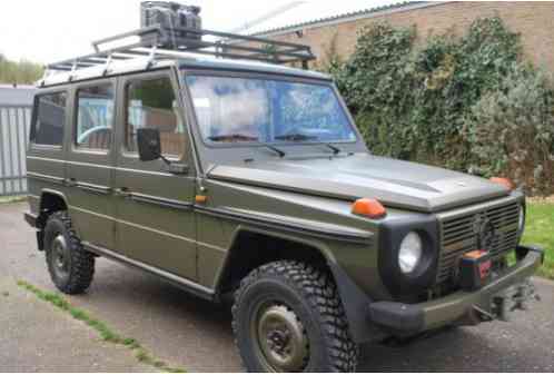 1982 Mercedes-Benz G-Class 300GD military version súper nice, excellent condition