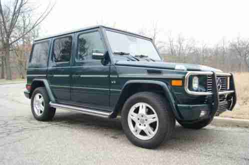 Mercedes-Benz G-Class G-wagen G500 (2003)