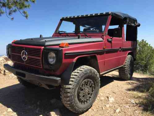 1984 Mercedes-Benz G-Class The Wolf Military spec 240GD RHINO