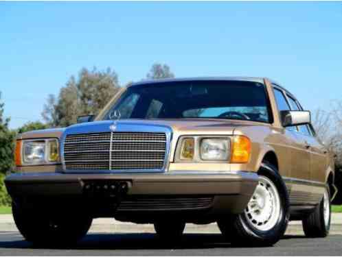 1983 Mercedes-Benz S-Class 380-Class 380SEL