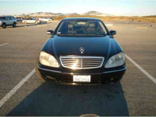 2001 Mercedes-Benz S-Class S Class