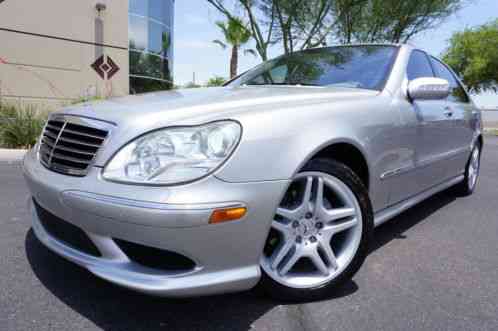 2006 Mercedes-Benz S-Class S Class 500 AMG Sedan