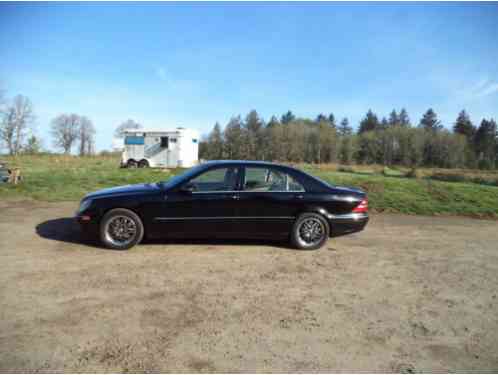 2001 Mercedes-Benz S-Class