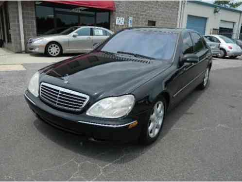 Mercedes-Benz S-Class S500 4dr (2002)