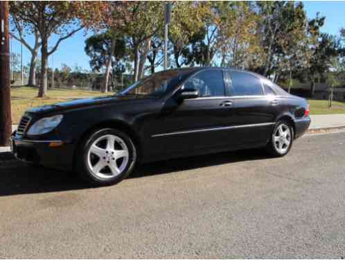 Mercedes-Benz S-Class S500 Designo (2005)