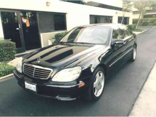 2002 Mercedes-Benz S-Class S55