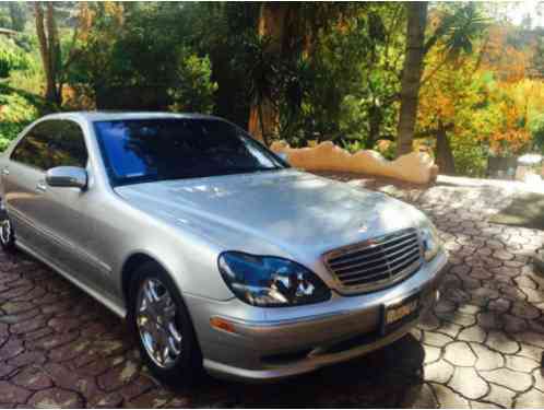 2002 Mercedes-Benz S-Class S550