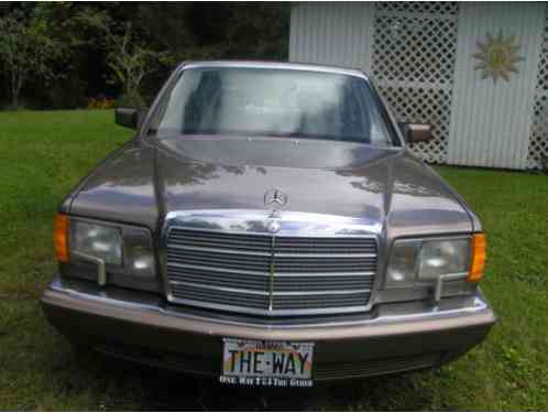 1991 Mercedes-Benz S-Class Top of the Line Luxury Model