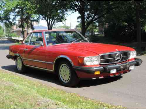 1989 Mercedes-Benz SL-Class 560SL Both Tops