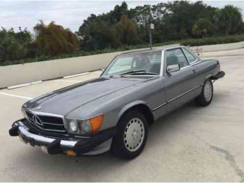 1987 Mercedes-Benz SL-Class 560SL Hardtop Convertible Roadster