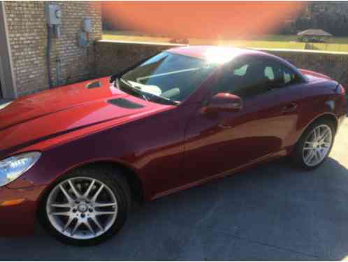 2009 Mercedes-Benz SLK-Class CLS Convertible